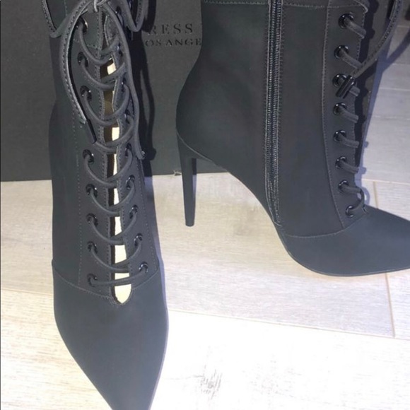 Ankle Boot High Heel Stiletto Shoes - Picture 3 of 6